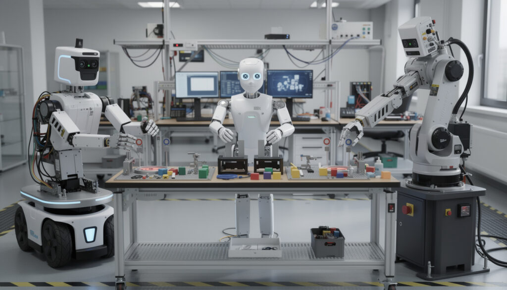 découvrez des méthodes efficaces pour enseigner une même compétence à différents robots, en adaptant l'approche pédagogique selon leurs spécificités et capacités.
