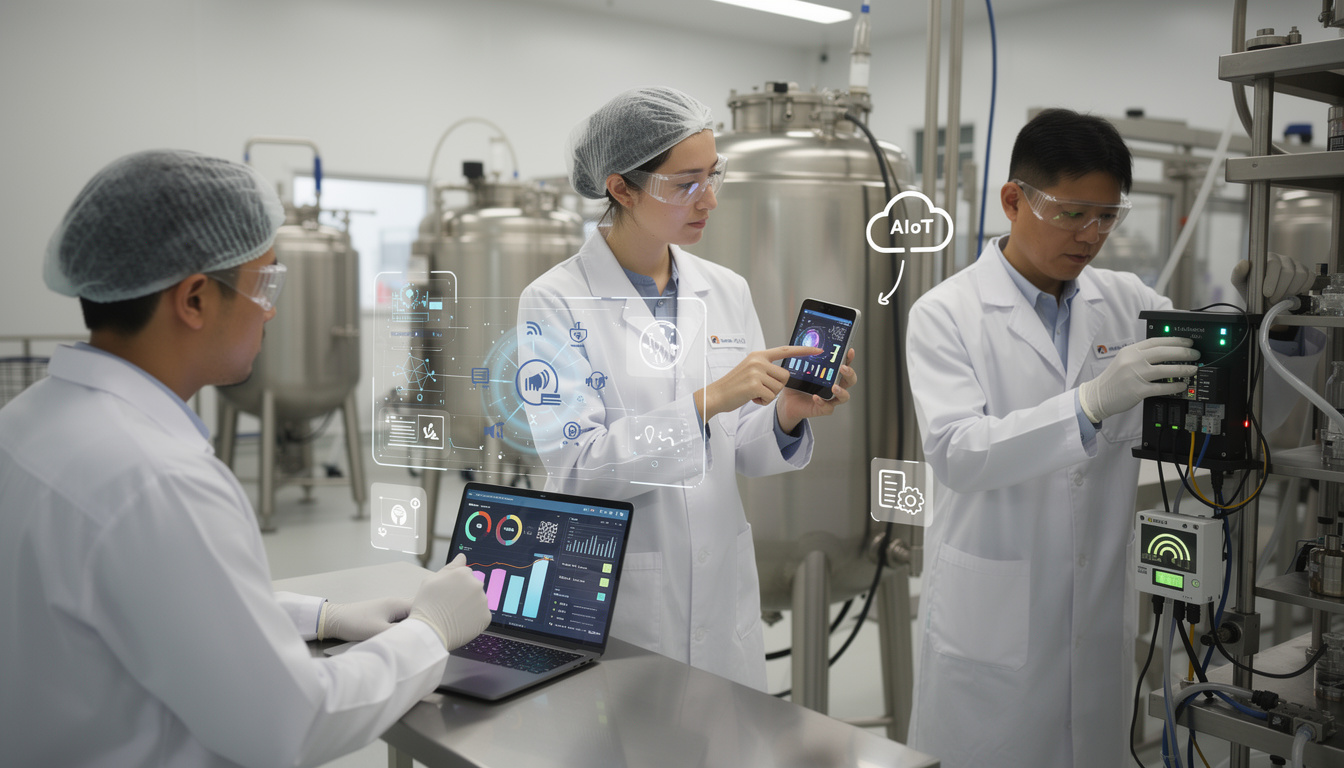 découvrez comment l'aiot révolutionne la fabrication pharmaceutique en permettant une approche prédictive pour optimiser la production, la qualité et la maintenance.