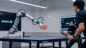 Le robot de tennis de table de Sony AI bat des joueurs de haut niveau