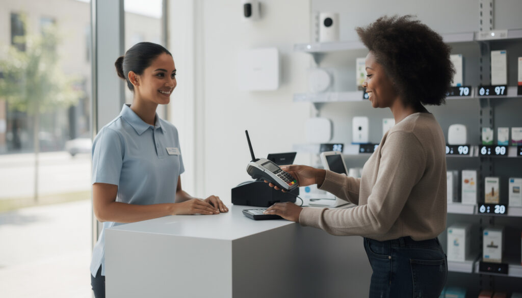 découvrez comment les terminaux de paiement cellulaires révolutionnent le secteur de l'iot retail en offrant mobilité, rapidité et sécurité aux commerçants connectés.