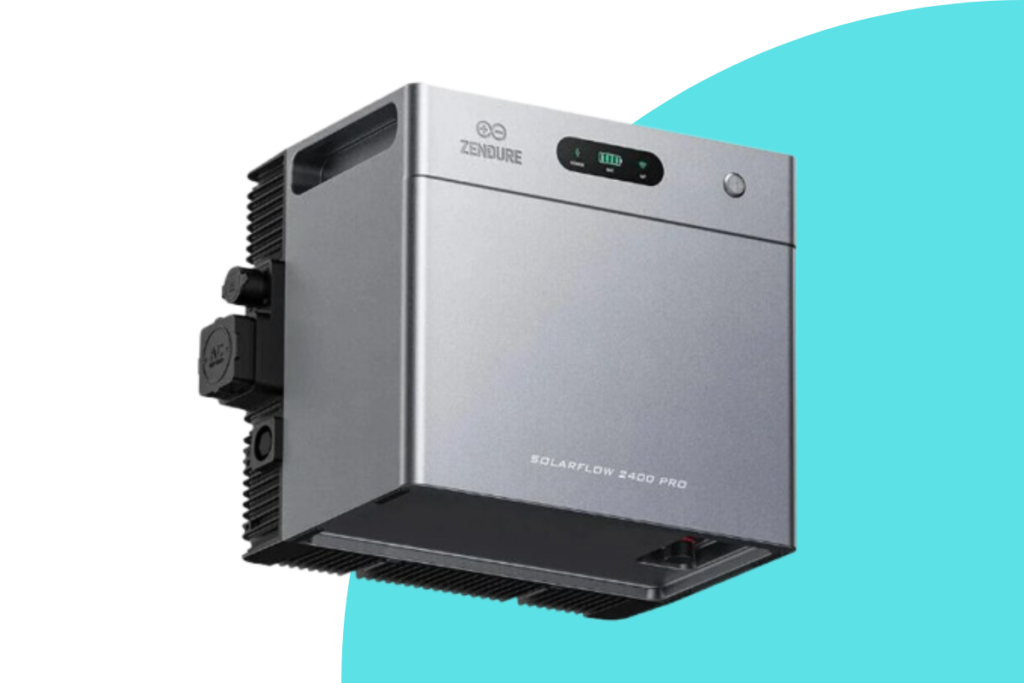 Le Zendure Solar Pro 2400 vu de profil