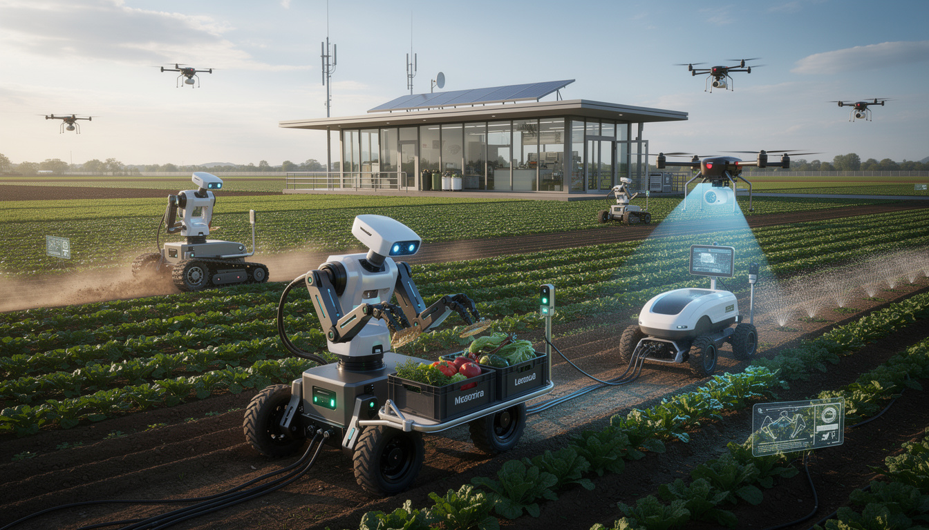découvrez comment ntt, kubota et docomo collaborent pour tester des robots agricoles contrôlés à distance, une innovation qui révolutionne l'agriculture de précision.