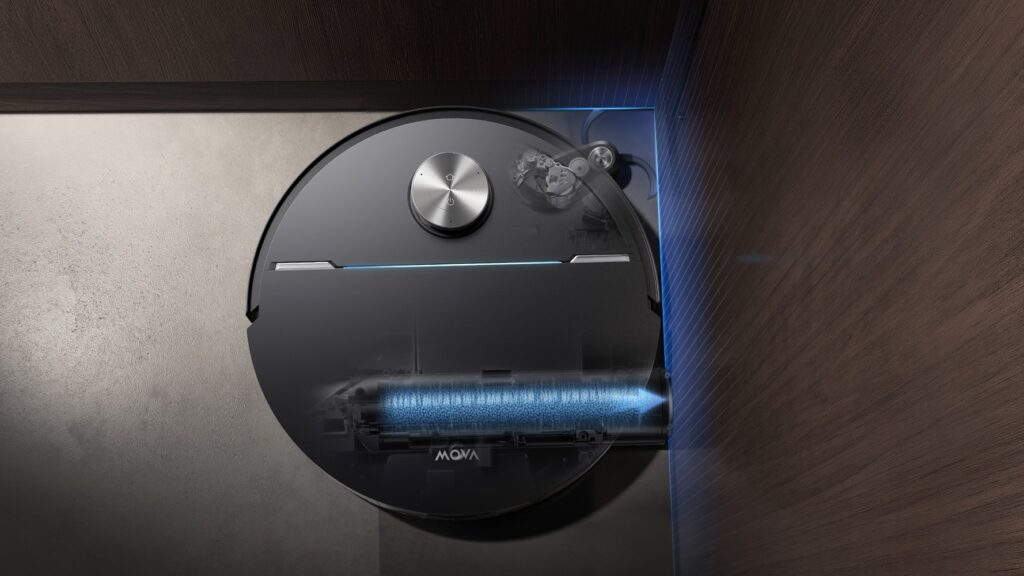 MOVA Z70 Ultra Roller Complete : lavage continu et navigation intelligente