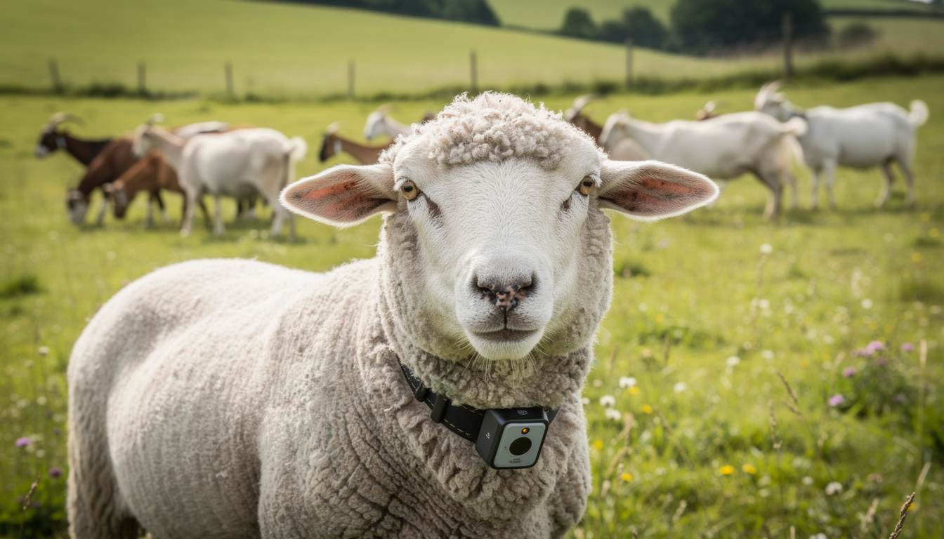 Nemeus développe un collier IoT pour les animaux au pâturage
