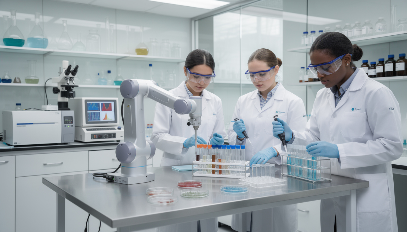 découvrez comment robochem flex révolutionne les laboratoires en rendant accessibles les solutions autonomes pilotées par l’intelligence artificielle pour tous les chercheurs.