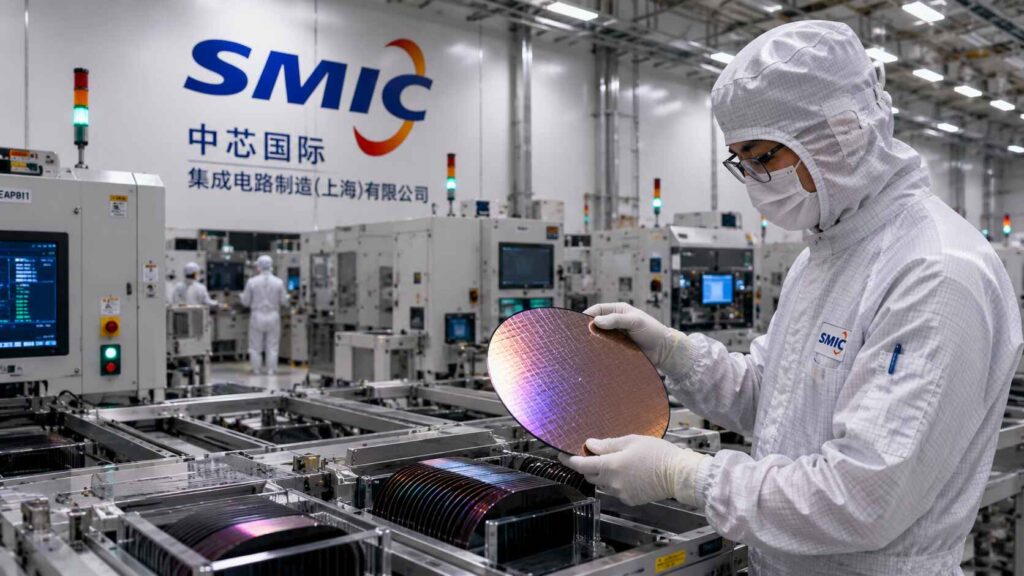 Usines de fabrication de puces SMIC en Chine