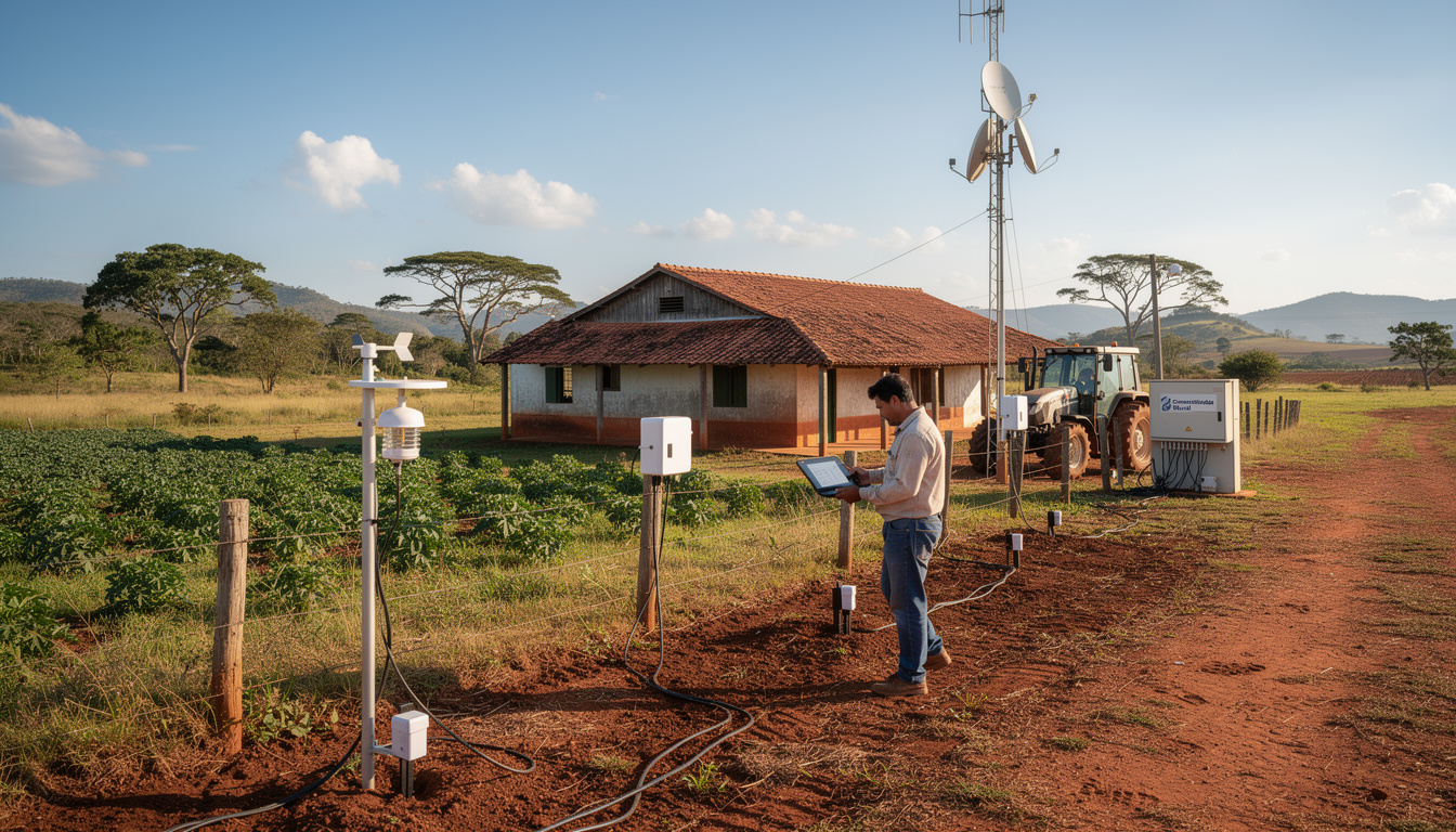 sateliot ambitionne de connecter les zones rurales du brésil grâce à des solutions iot par satellite, facilitant ainsi l'accès à la technologie et l'innovation dans les régions isolées.