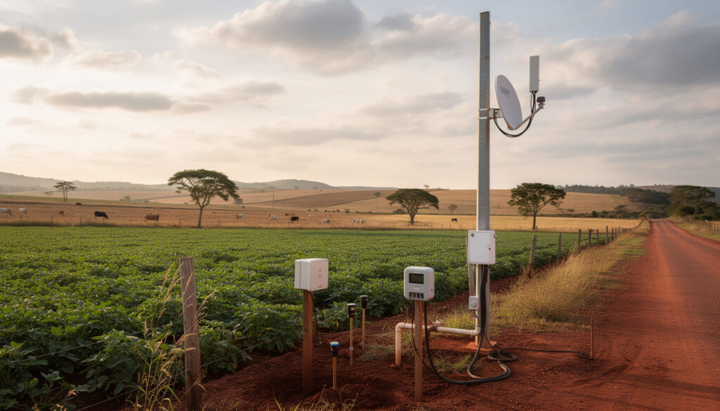 sateliot ambitionne de connecter l'internet des objets (iot) dans les zones rurales du brésil grâce à la technologie satellitaire, améliorant ainsi la couverture et la connectivité.