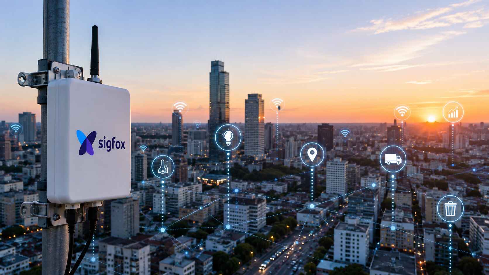 Sigfox un pionnier mondial de l’internet des objets basse consommation