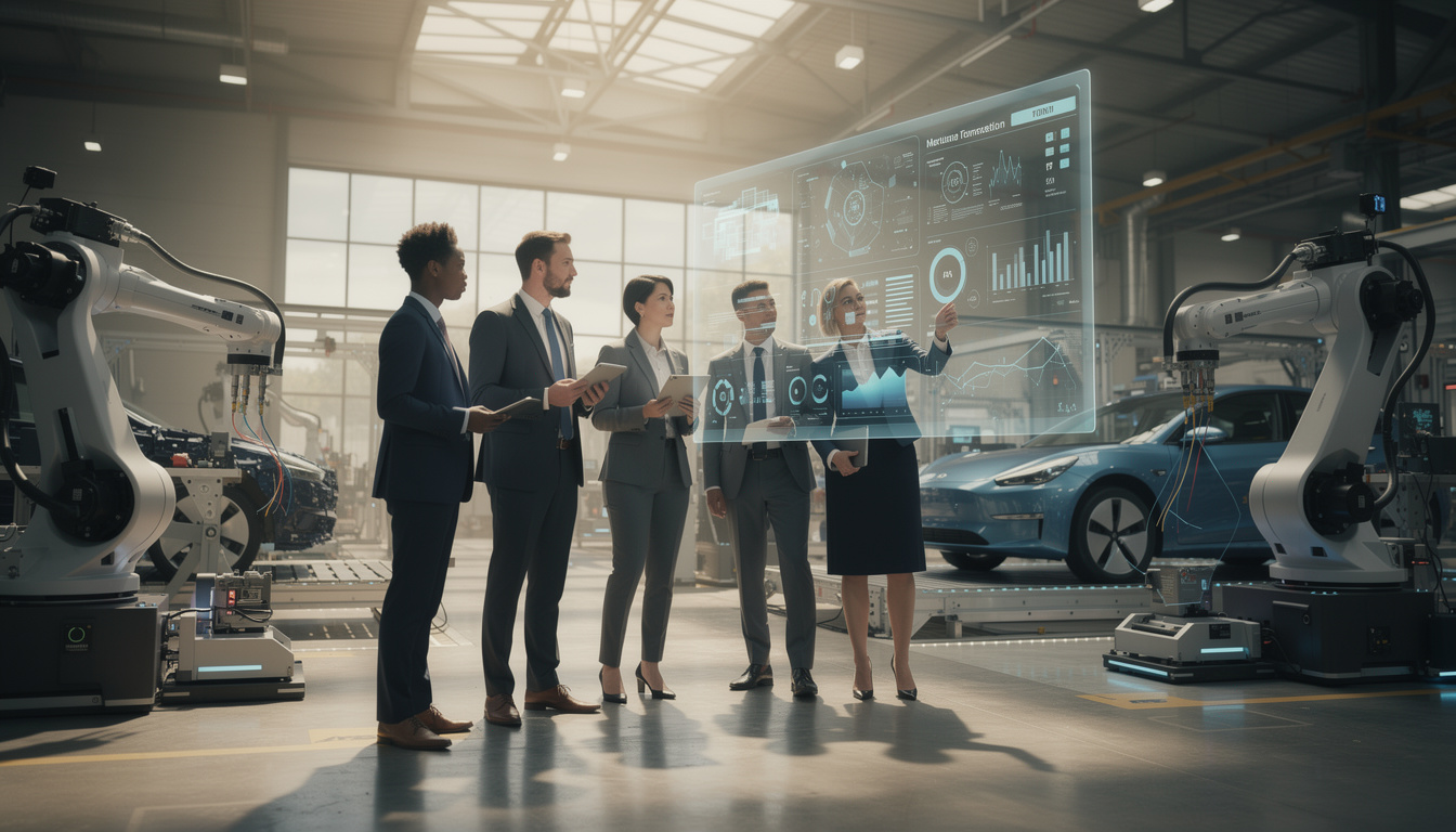 stellantis renforce l'innovation dans ses usines en intégrant l'intelligence artificielle de nvidia pour optimiser la production et la performance industrielle.