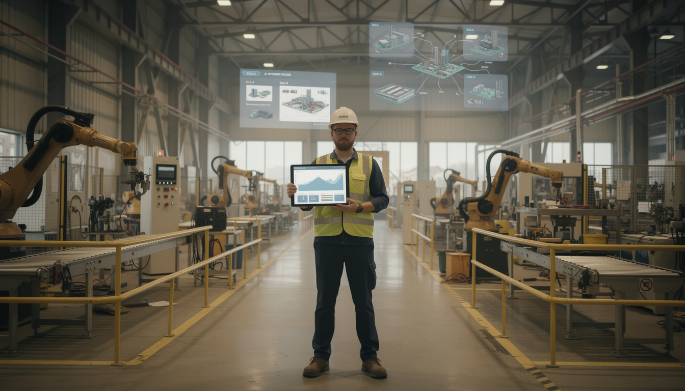 ey et symphonyai collaborent pour déployer l'intelligence artificielle dans les usines multisites, optimisant ainsi la production et la gestion industrielle à grande échelle.