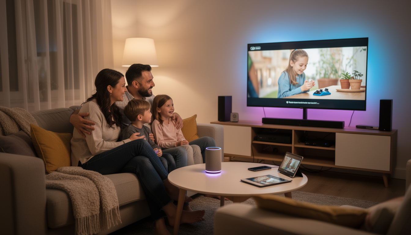 découvrez comment la maison intelligente se transforme en un hub ultime du divertissement, offrant confort, connectivité et une expérience immersive pour toute la famille.