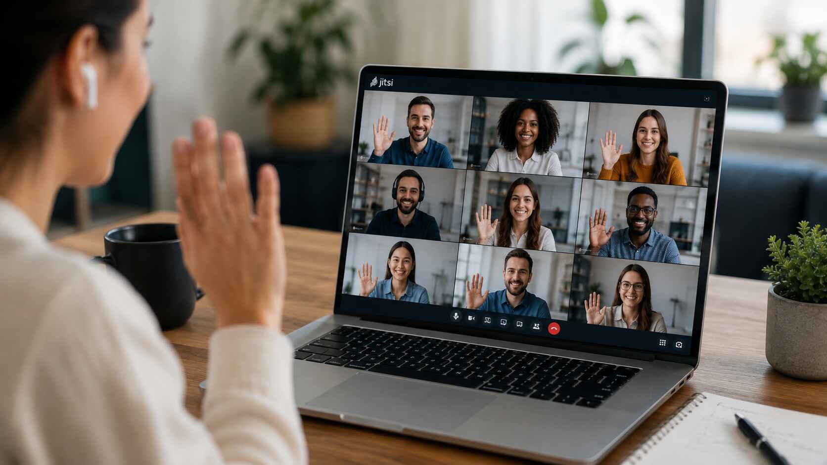 Meet.jit.si demeure une plateforme très prisée pour la visioconférence gratuite