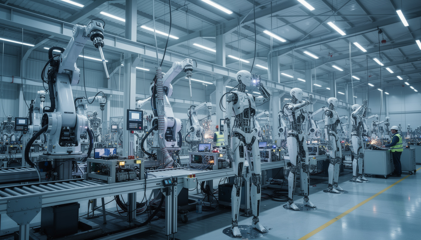xpeng accélère la production de son robot humanoïde iron, visant à révolutionner l'innovation technologique et l'automatisation intelligente.