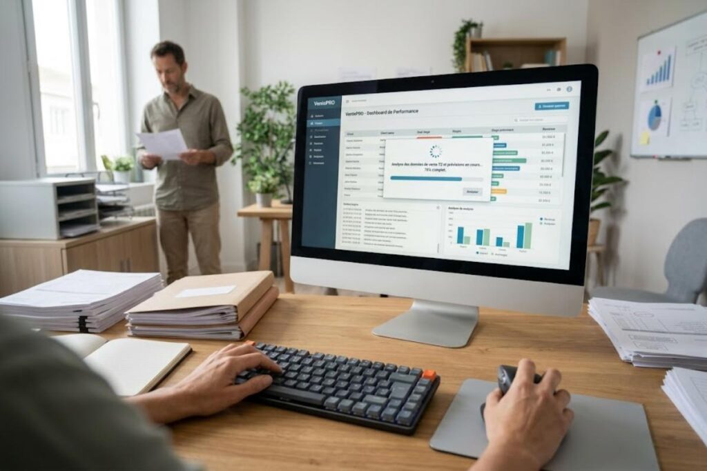 Un logiciel de gestion de vente propose des tableaux de bord personnalisables