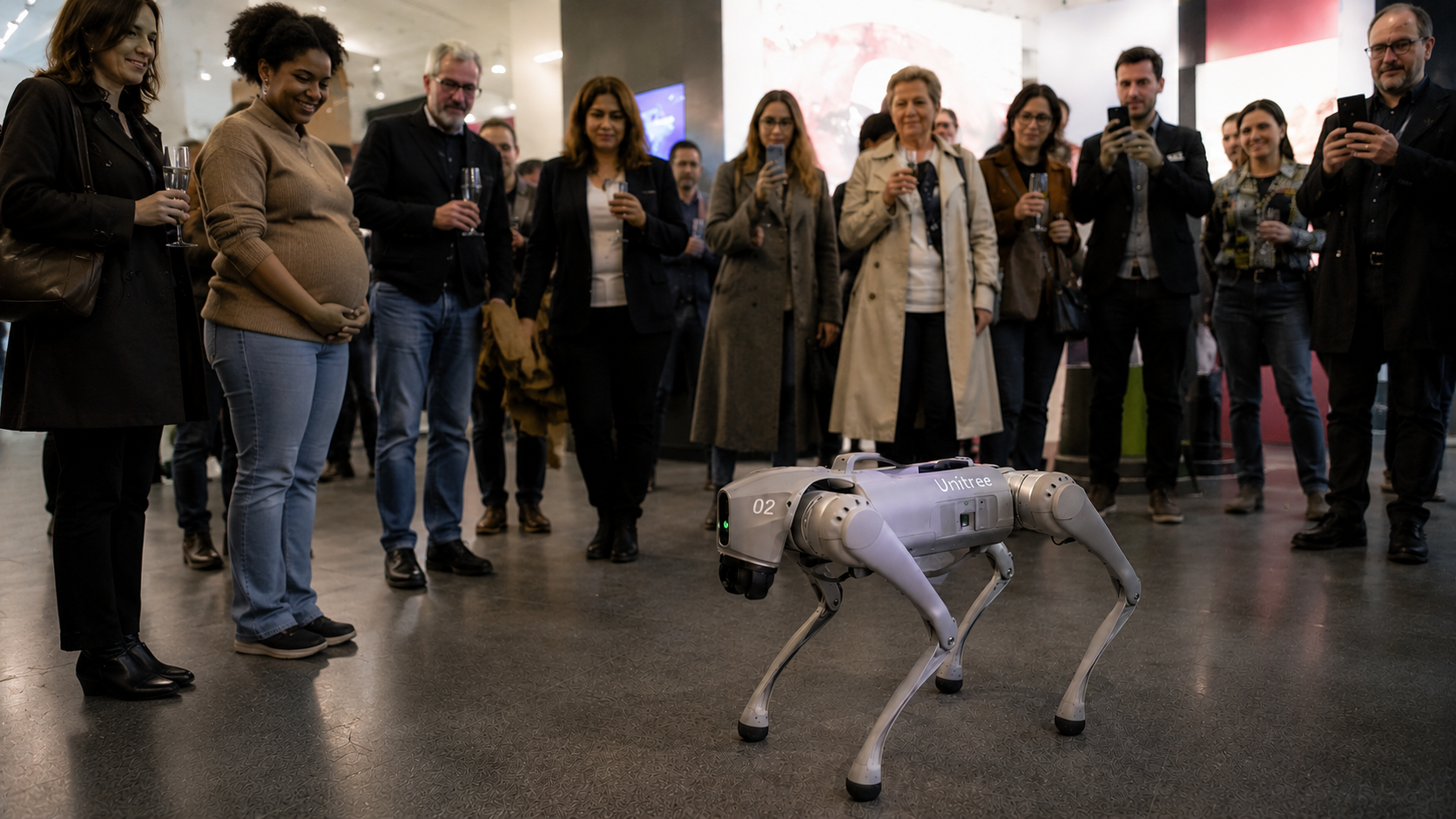 Pourquoi le robot chien révolutionne l’animation des salons pro ?