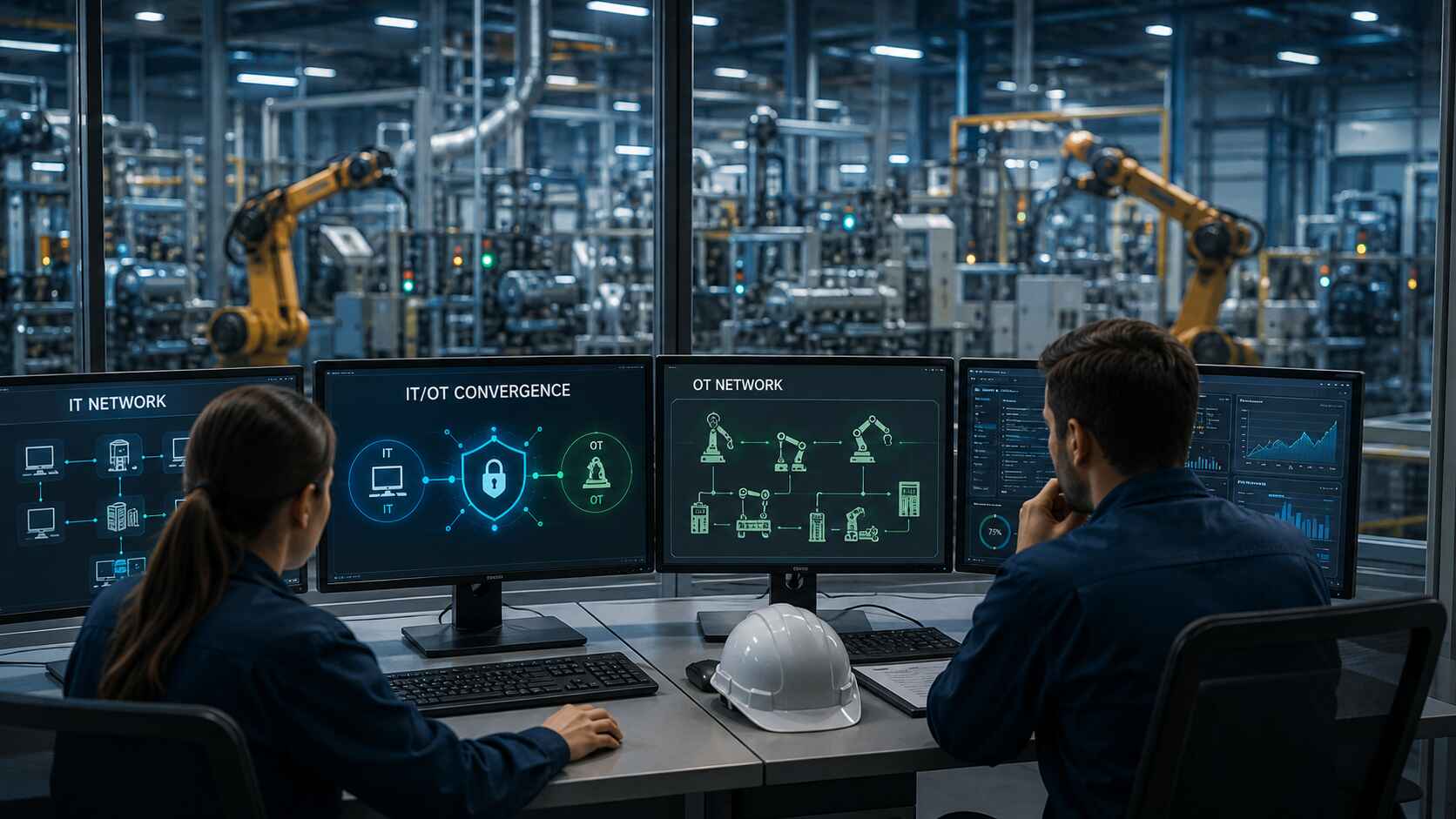 La convergence IT OT construit les fondations de la sécurité industrielle