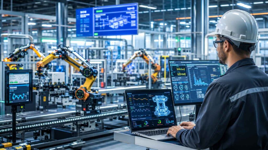Les bases technologiques de l'industrie 4.0 en usine