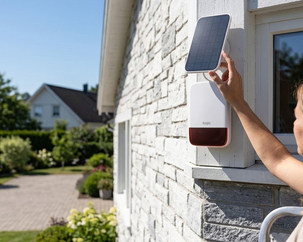 Konyks dévoile un Pack Alarme avec caméra connectée
