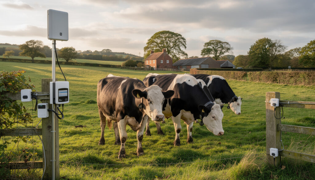 La 5G privée au service de la santé du bétail dans le West Sussex
