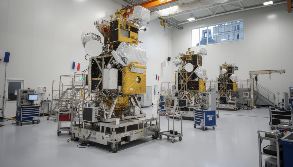 découvrez comment airbus renforce la souveraineté spatiale française en ramenant la production et la gestion de ses satellites à toulouse, un centre d'excellence technologique.