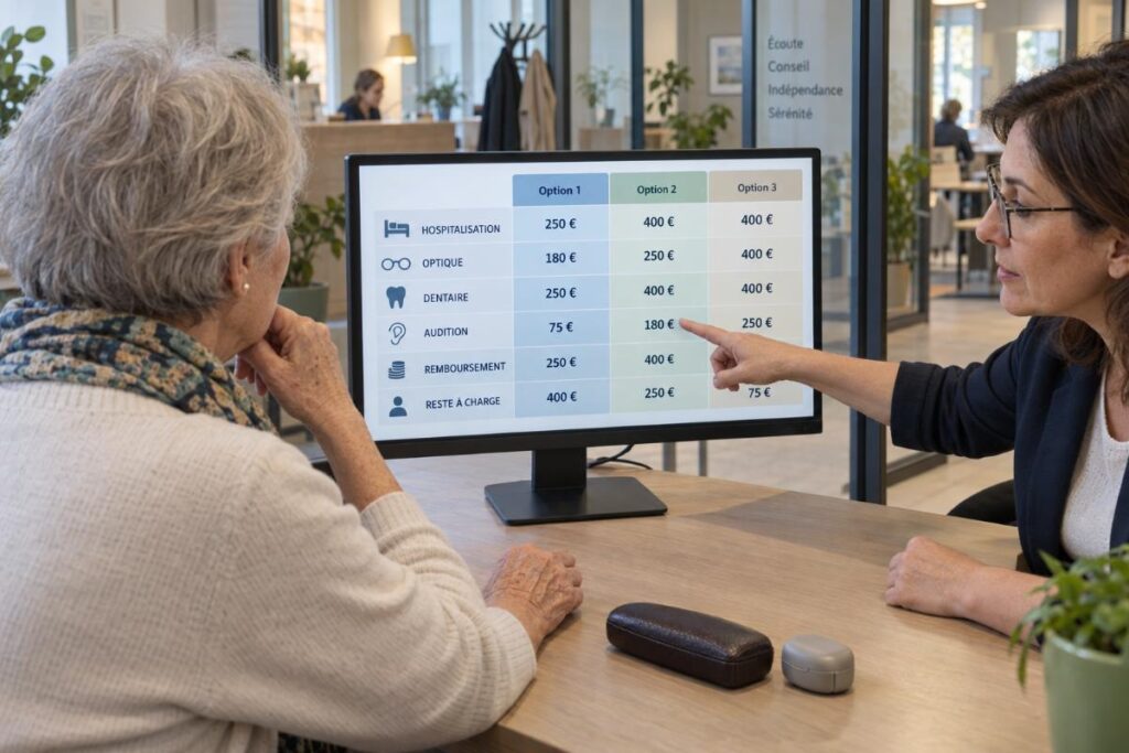 Comparer les remboursements santé en consultation